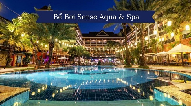 Bể bơi nước nóng Hà Nội Sense Aqua