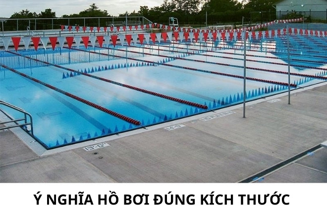 Ý nghĩa của việc thiết kế hồ bơi đúng kích thước 