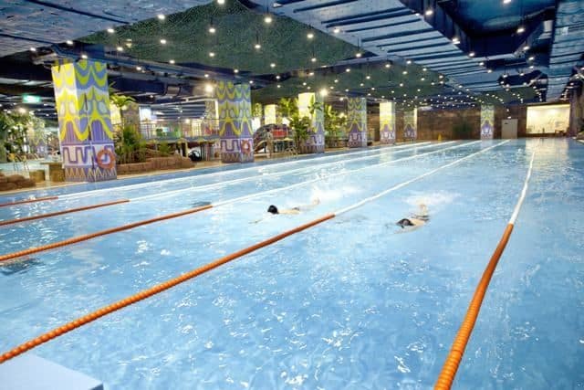Top Những Bể bơi 50m Hà Nội