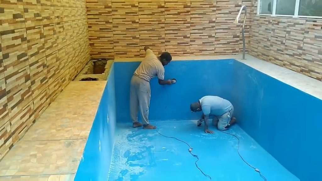 Quy trình chống thấm hồ bơi hiệu quả