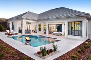 Bể bơi trong nhà cho gia đình